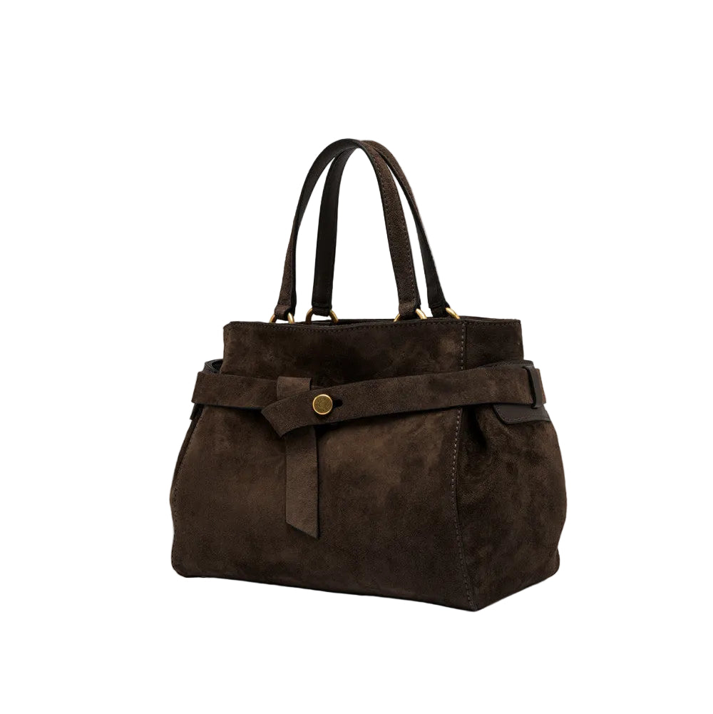 Borsa Miranda in Pelle Scamosciata
