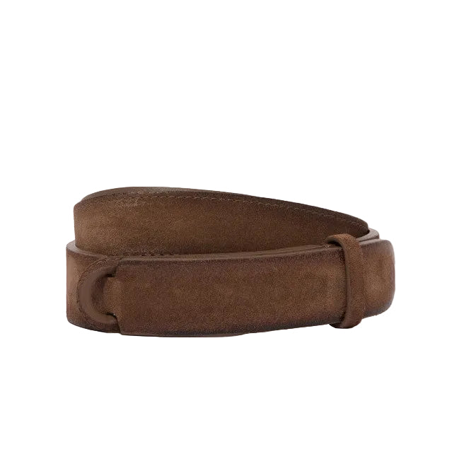 Cintura Nobuckle Cloudy in suede