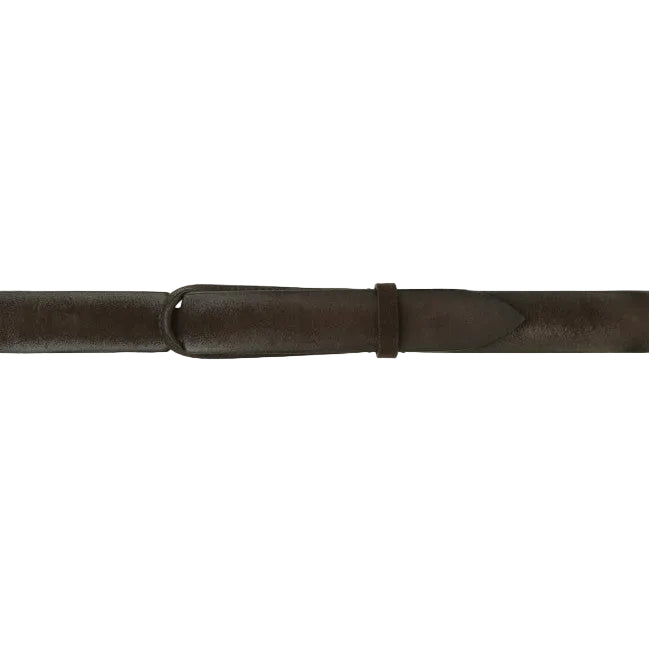 Cintura Nobuckle Cloudy in suede
