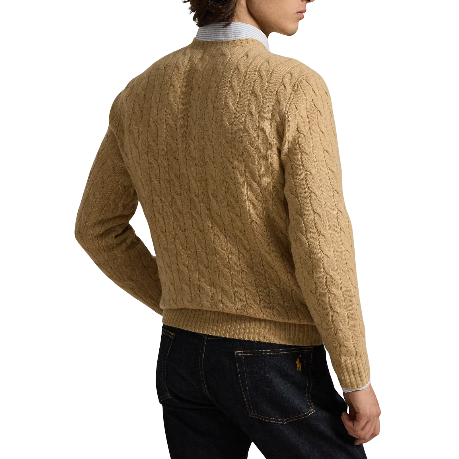 Polo Ralph Lauren Maglia Girocollo a Trecce