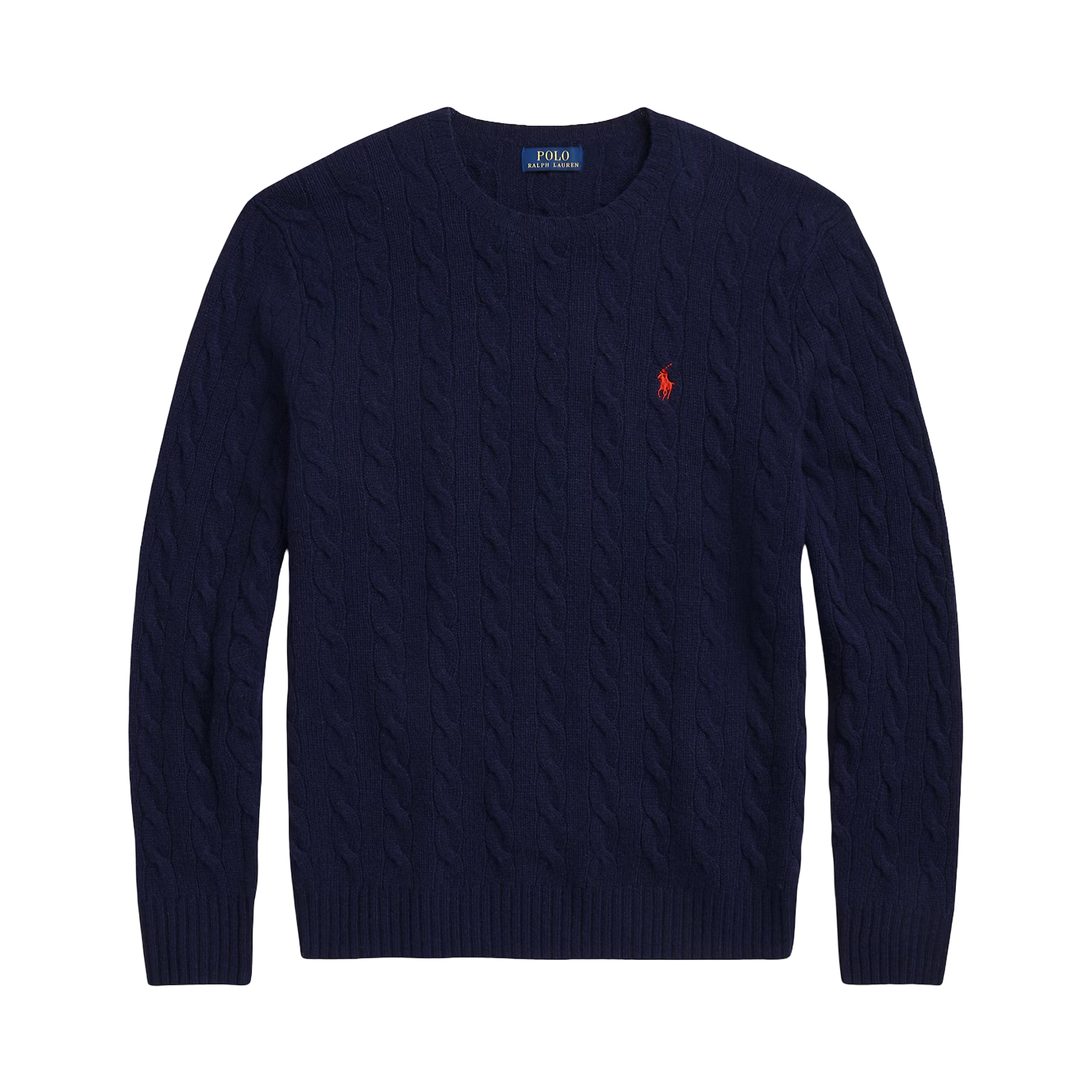 Polo Ralph Lauren Maglia Girocollo a Trecce