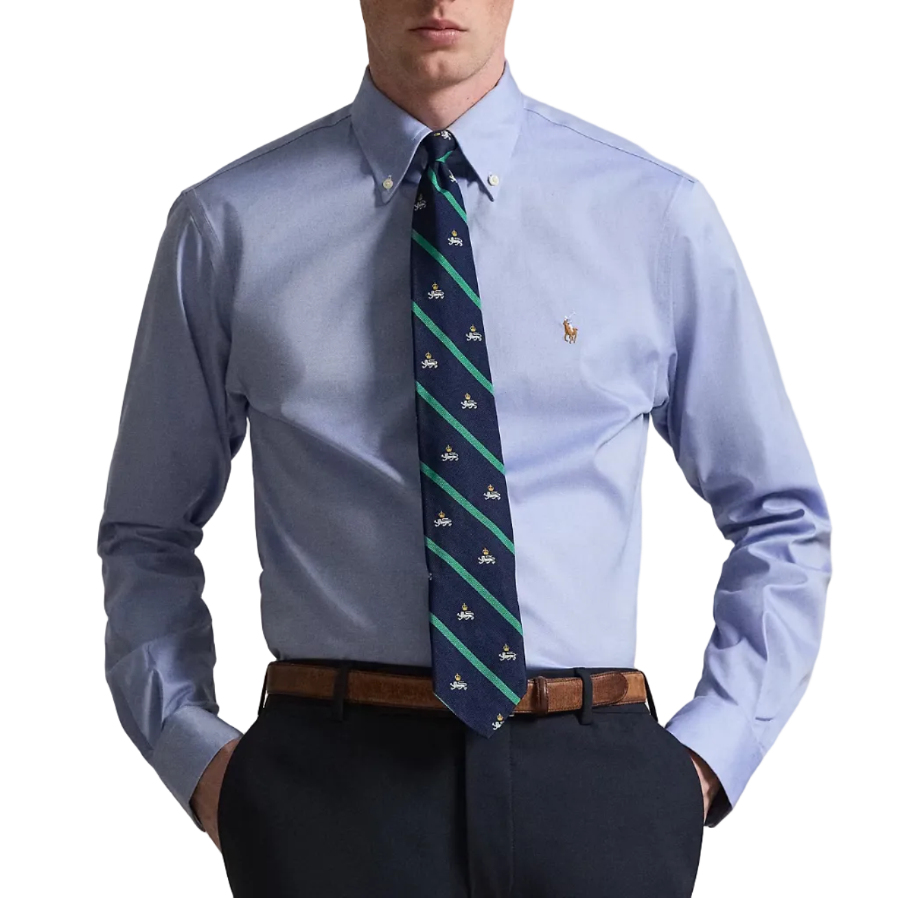 Camicia Oxford Custom Fit