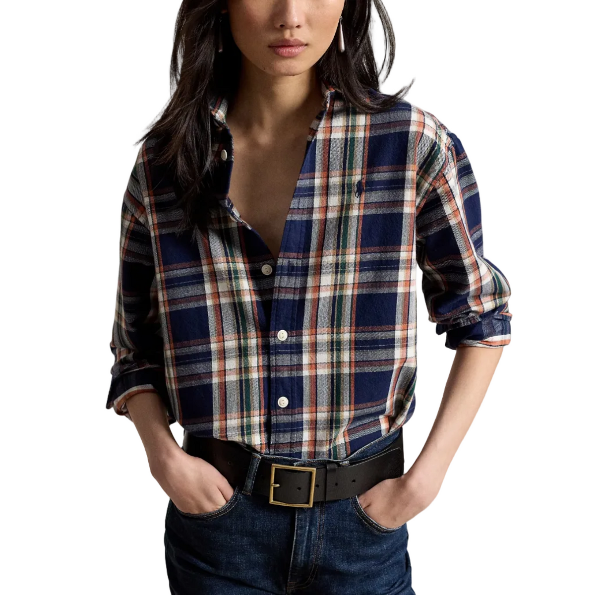 Camicia scozzese Relaxed-Fit