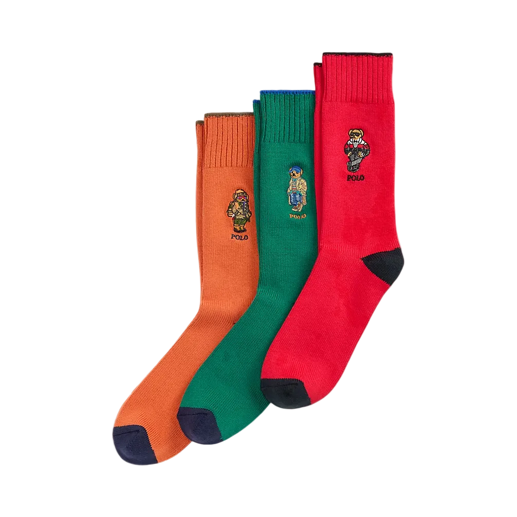Set regalo 3 paia di calze Polo Bear