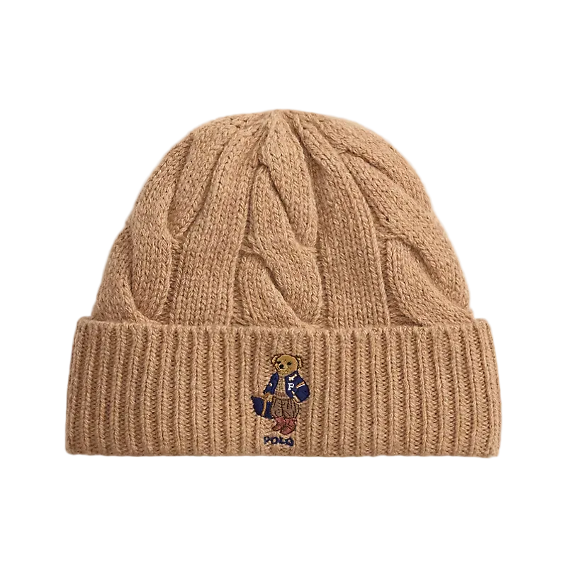 Berretto Polo Bear in misto lana