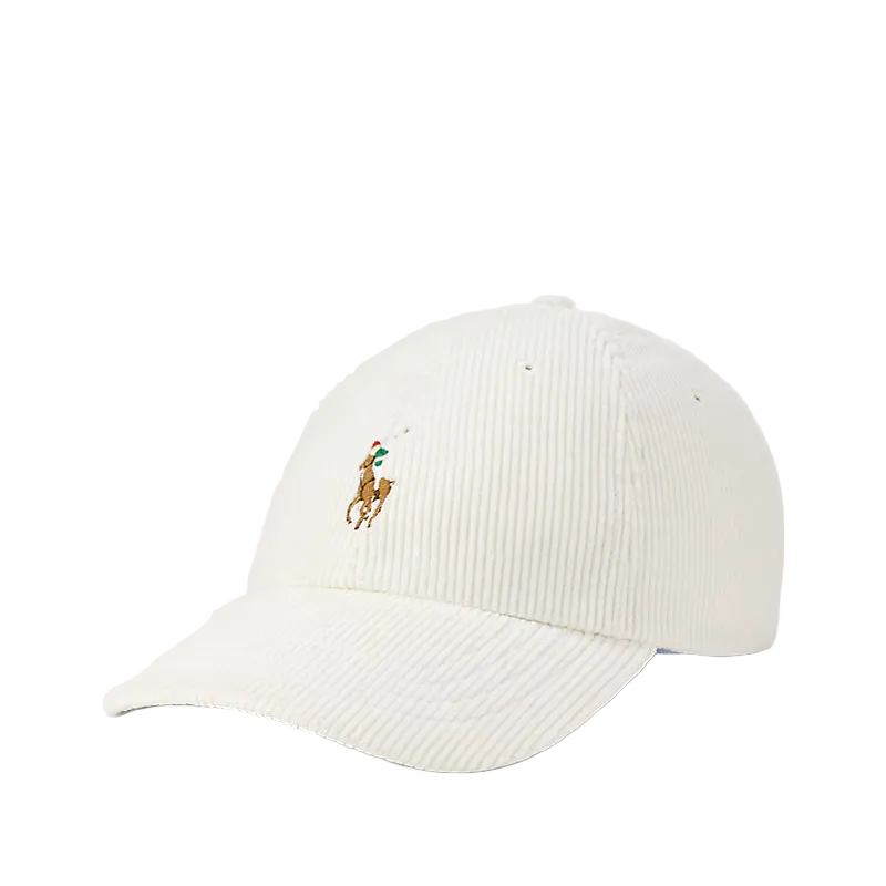 Cappellino baseball in velluto a coste