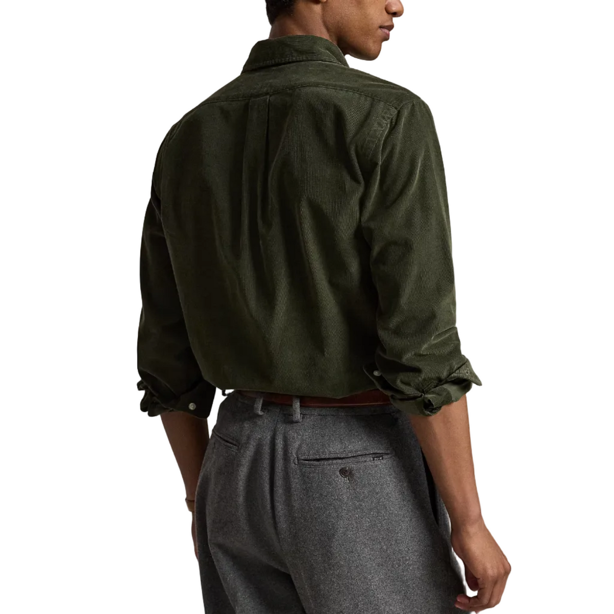 Camicia in velluto a coste Custom-Fit