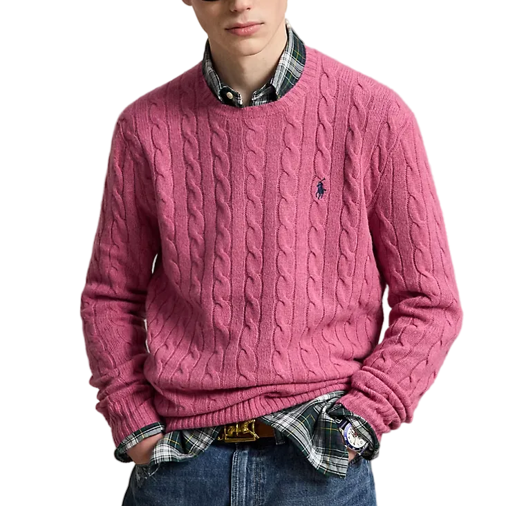 Maglia Girocollo a Trecce
