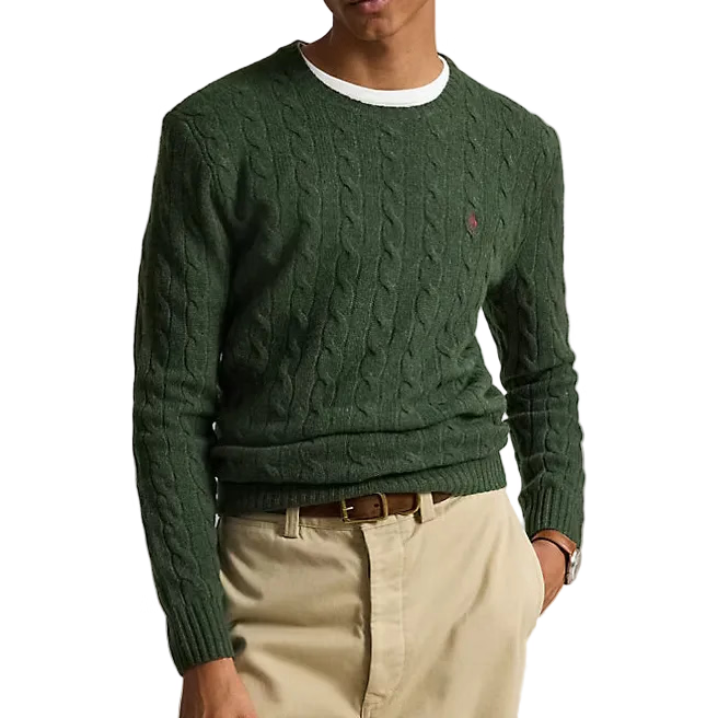 Maglia Girocollo a Trecce