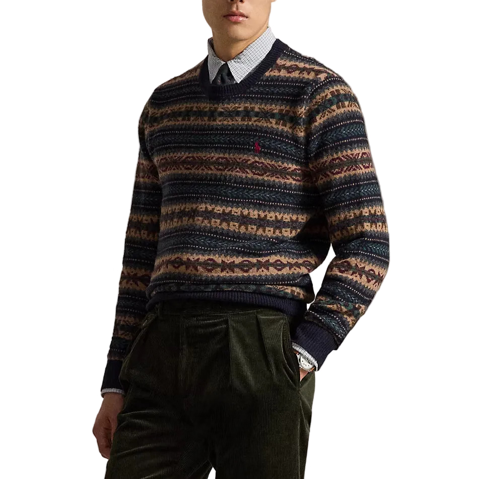 Maglia in lana Fair Isle