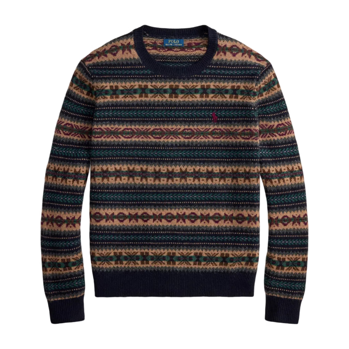 Maglia in lana Fair Isle