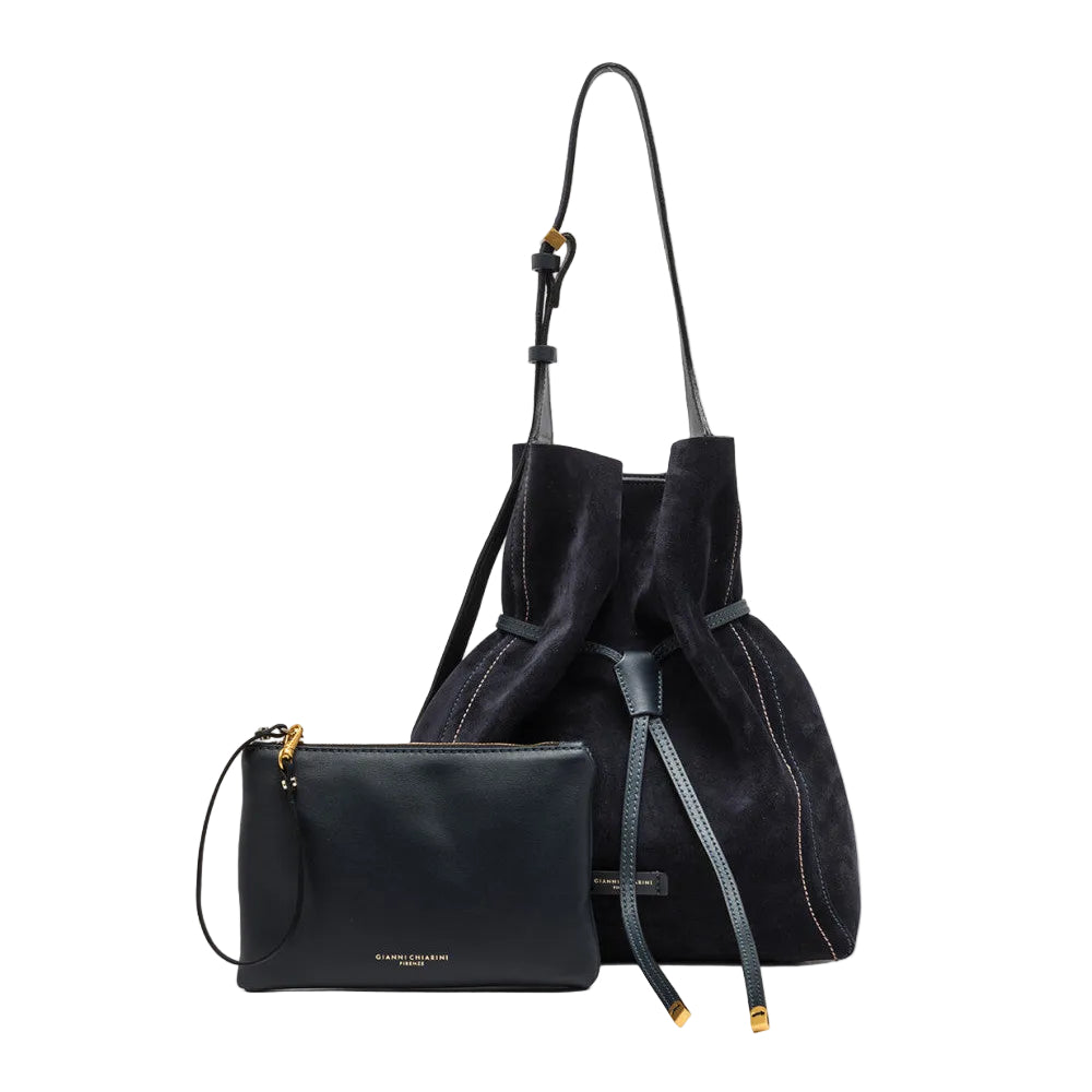 Borsa Sienna in Pelle Scamosciata