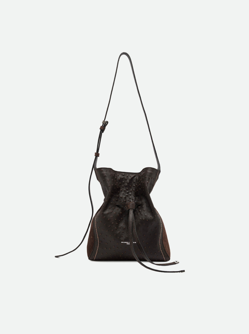 Borsa Sienna in Stampa Struzzo
