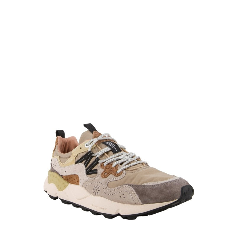 Sneakers Yamano 3 Man in Suede e Tessuto