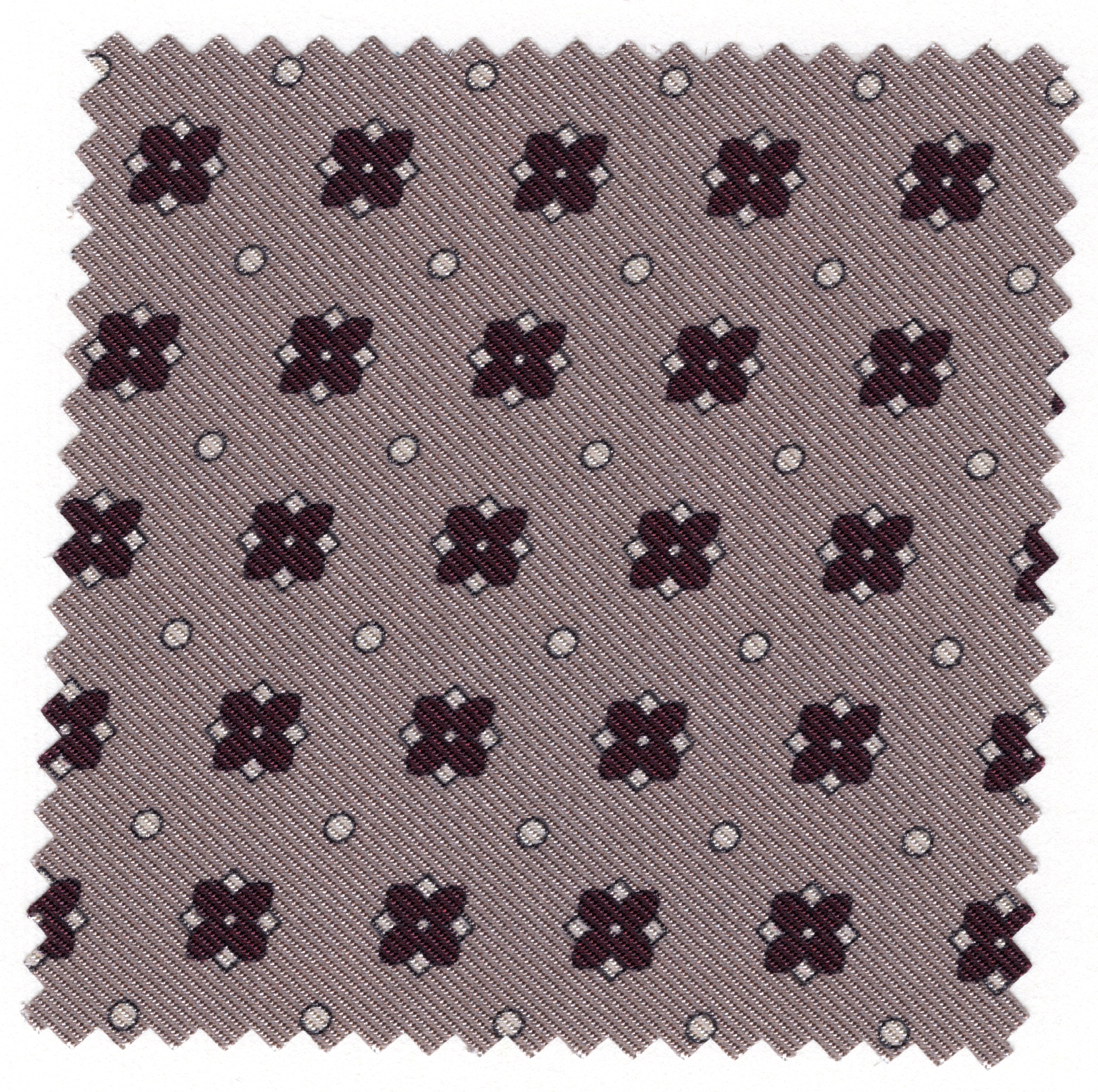 Tailored seven fold tie - micro pattern 9388-4