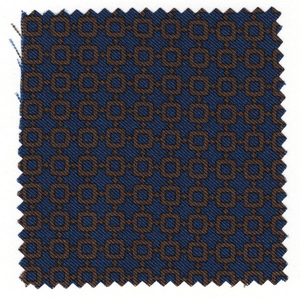 Tailored seven fold tie - micro pattern 9397-3