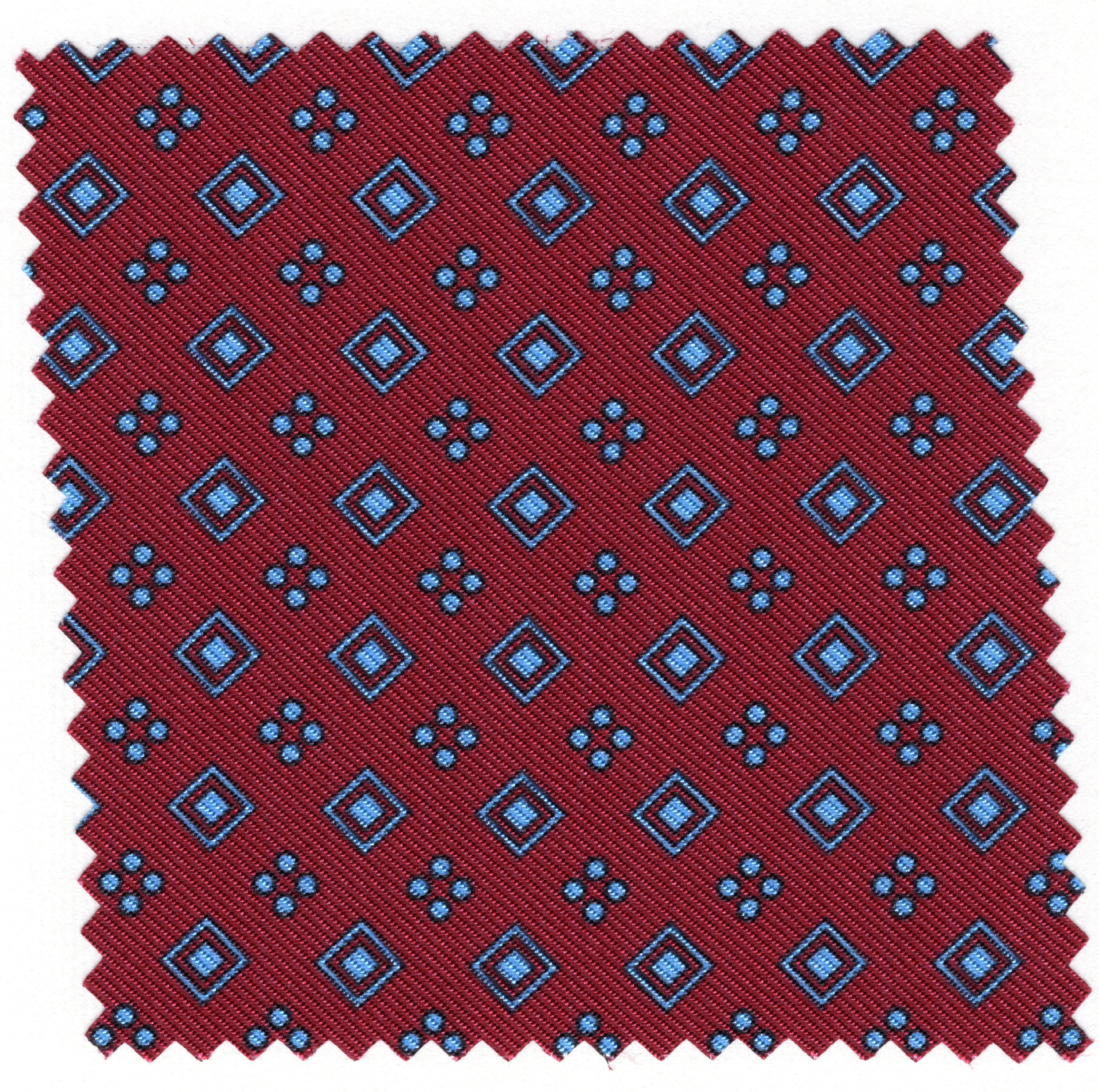 Tie seven bespoke folds - microfantasy 9353-6