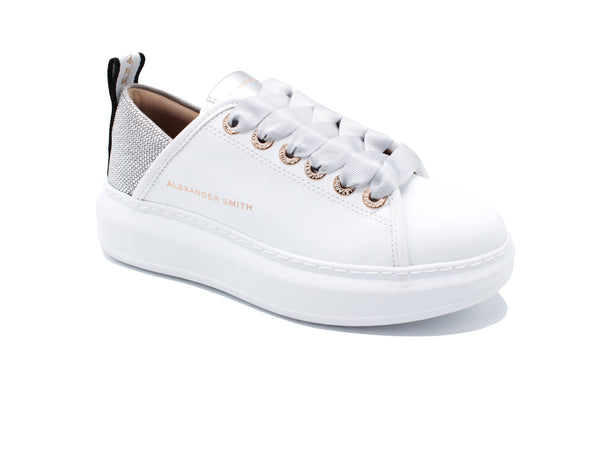 Sneaker WEMBLEY 19WSV E2D Bianco-Silver
