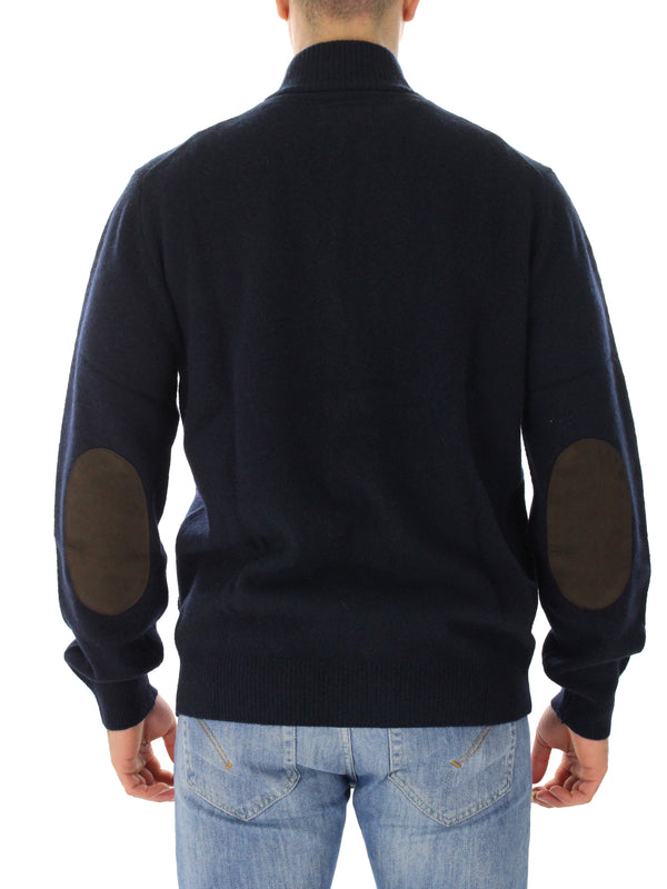Essential patch zip MKN0731 Navy