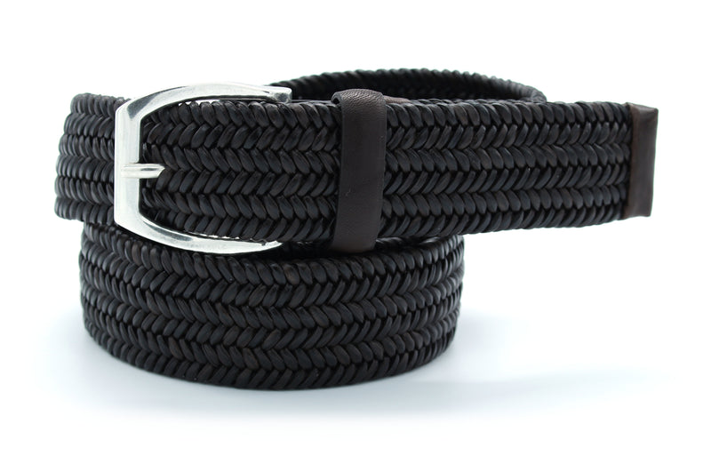 Cintura elastica U07187 WIDE marrone