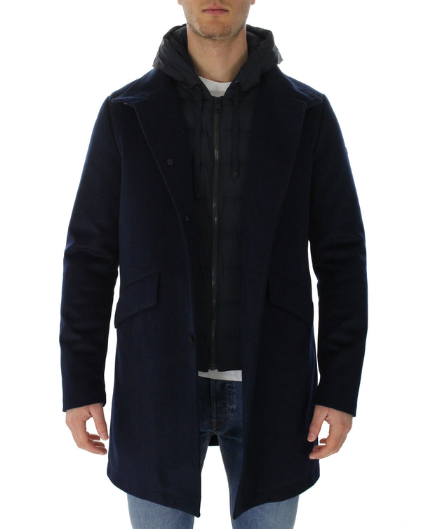 Major H Prato Blu technical coat