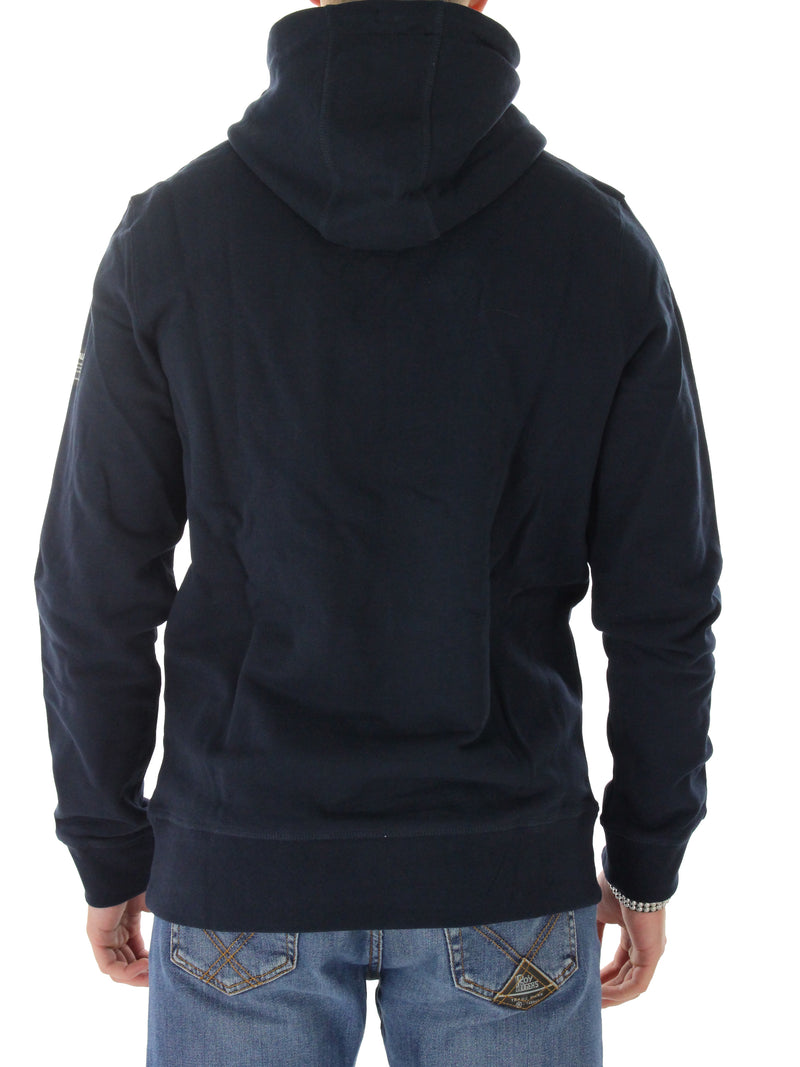 Felpa cappuccio BARCALF blu