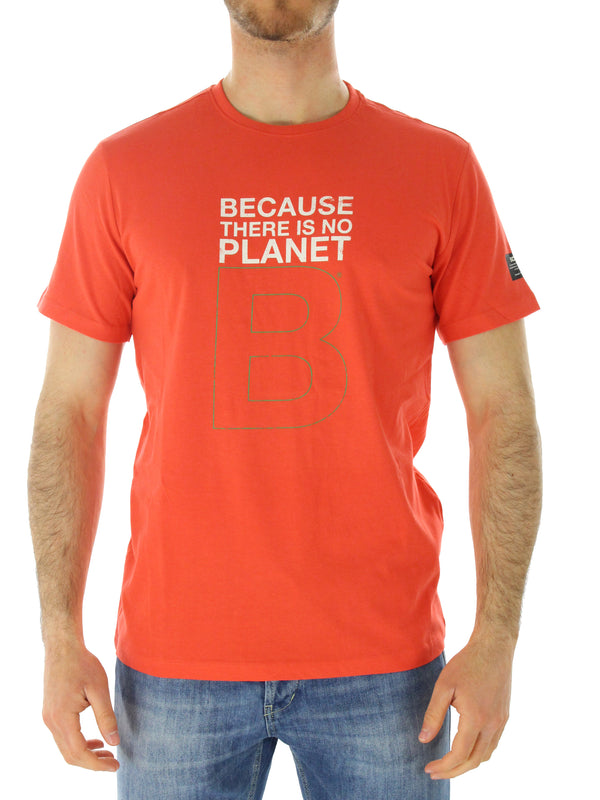 T-shirt GREAT BALF WASHED arancio