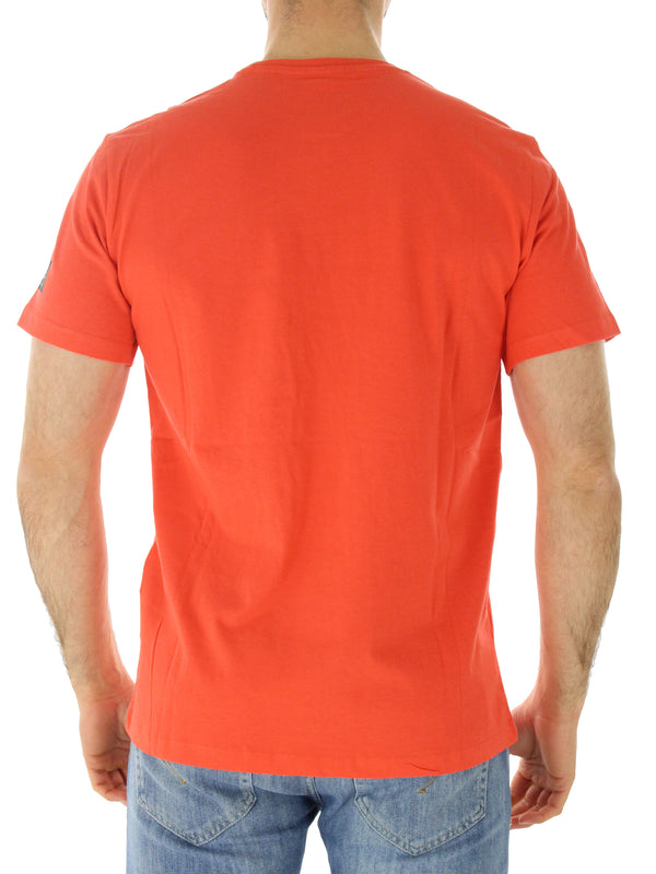 T-shirt GREAT BALF WASHED arancio