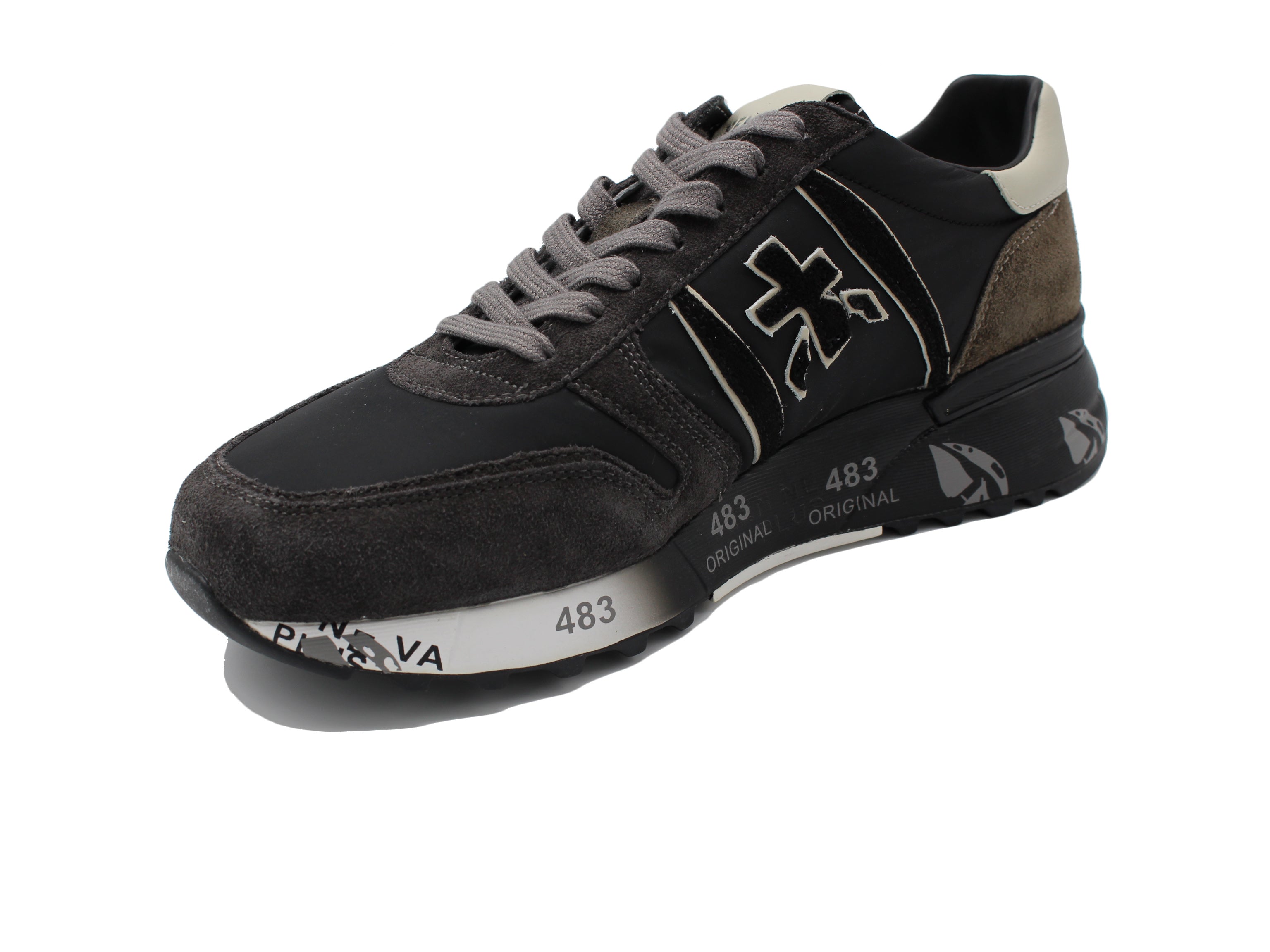 Lander Var4951 black-gray sneaker