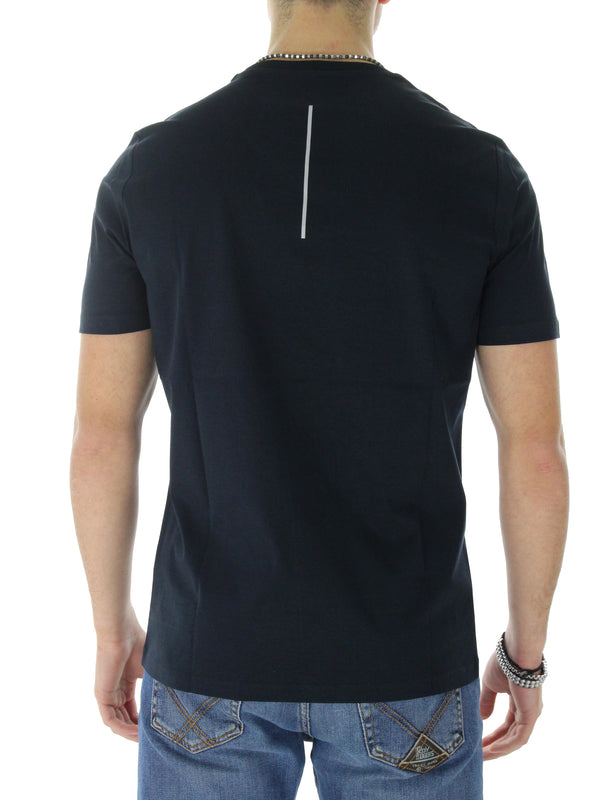 T-shirt logo SHIKO PM444M navy blue