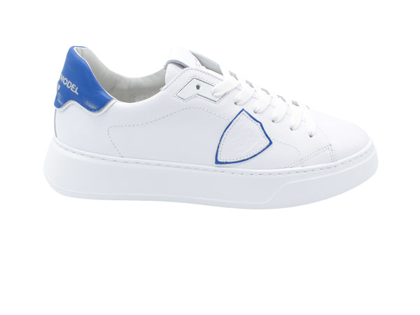 Sneaker BTLU VW07 TEMPLE LOW Bianco-Bluette
