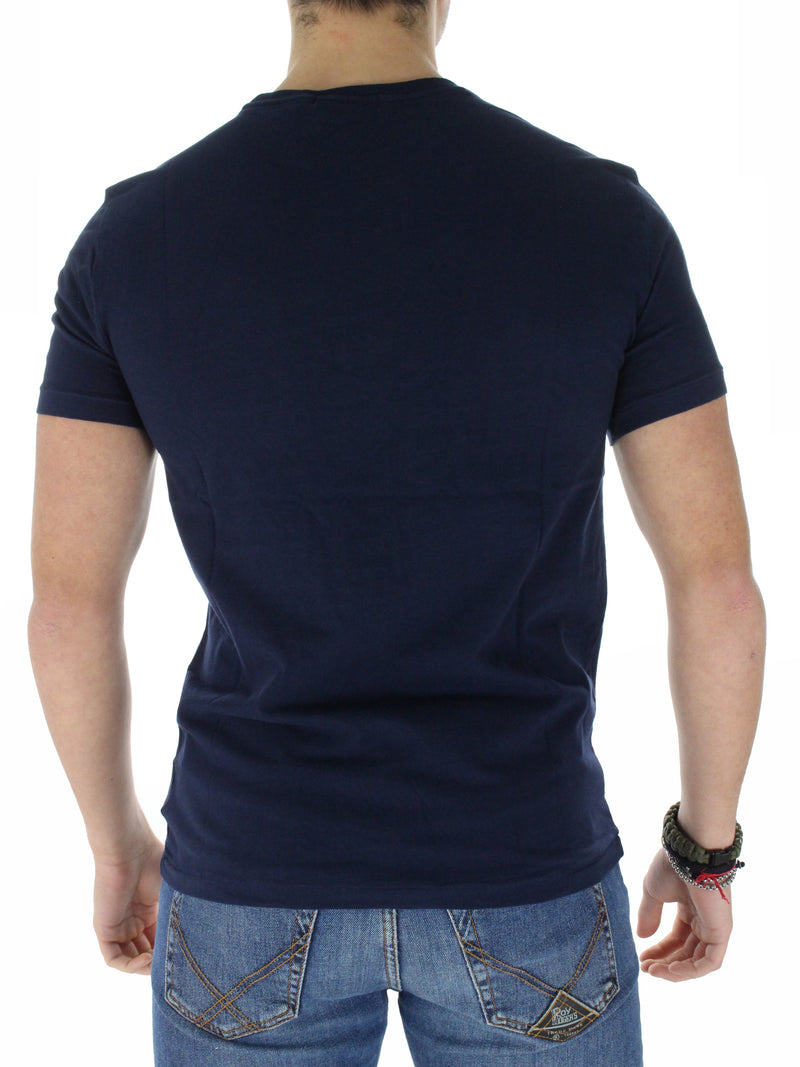 T-Shirt custom slim Orsetto 71083576100 blu
