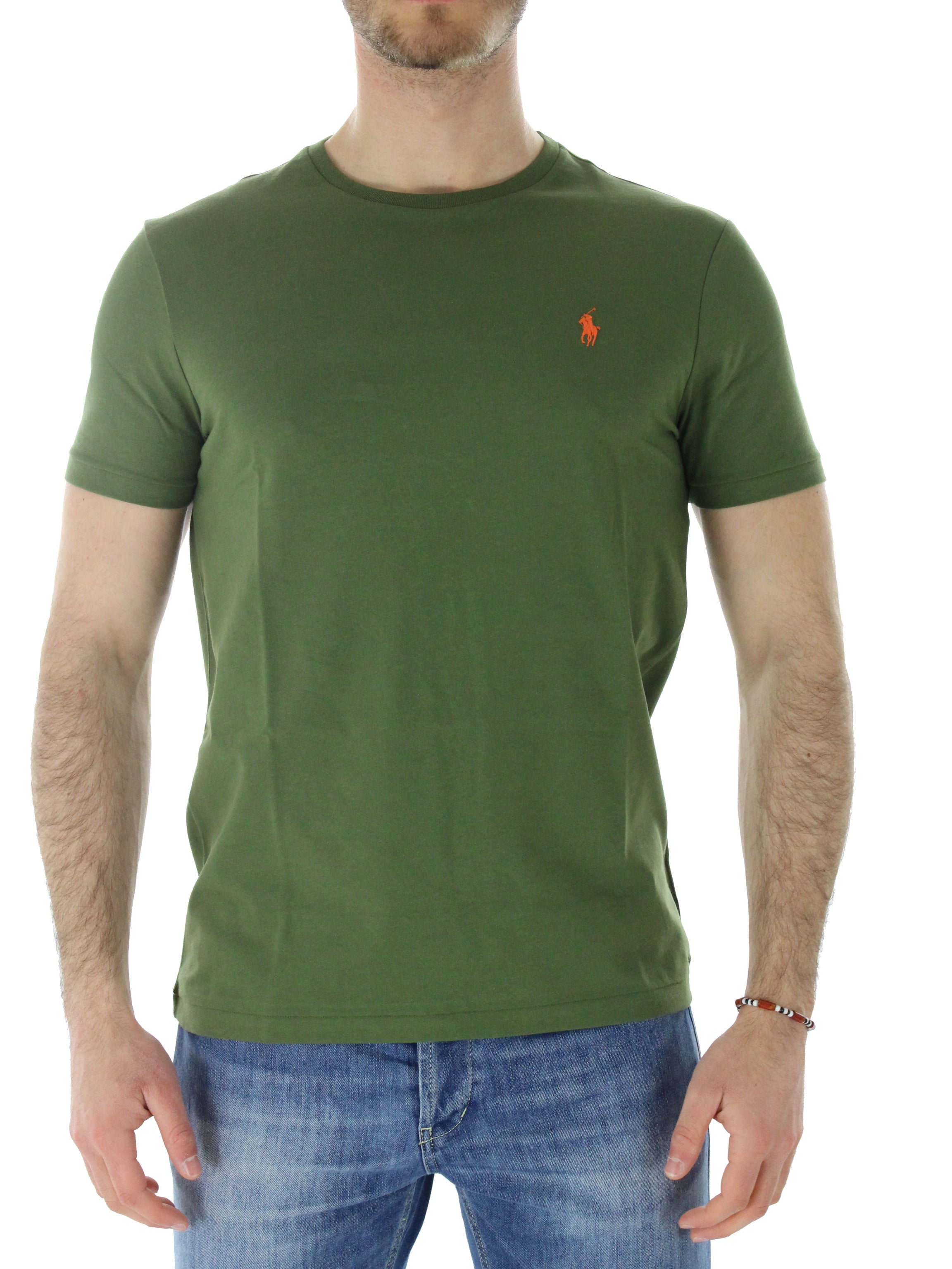 Custom Slim 710671438.p22 green t-shirt