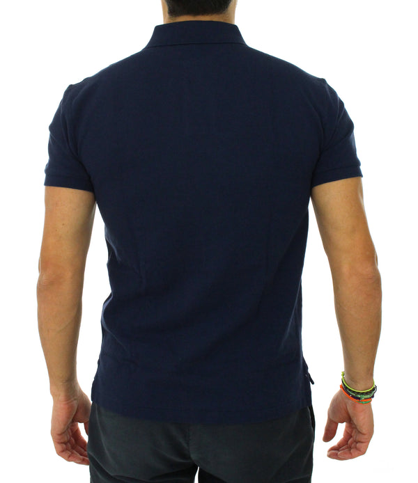 Slim polo 710 795080007 blue
