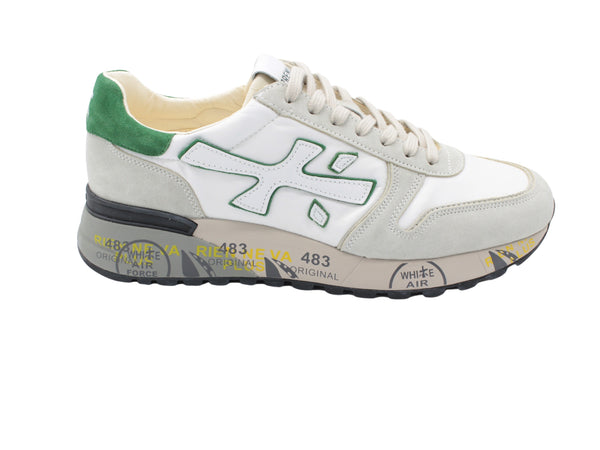 Sneaker Mick 6167G Bianco-Verde