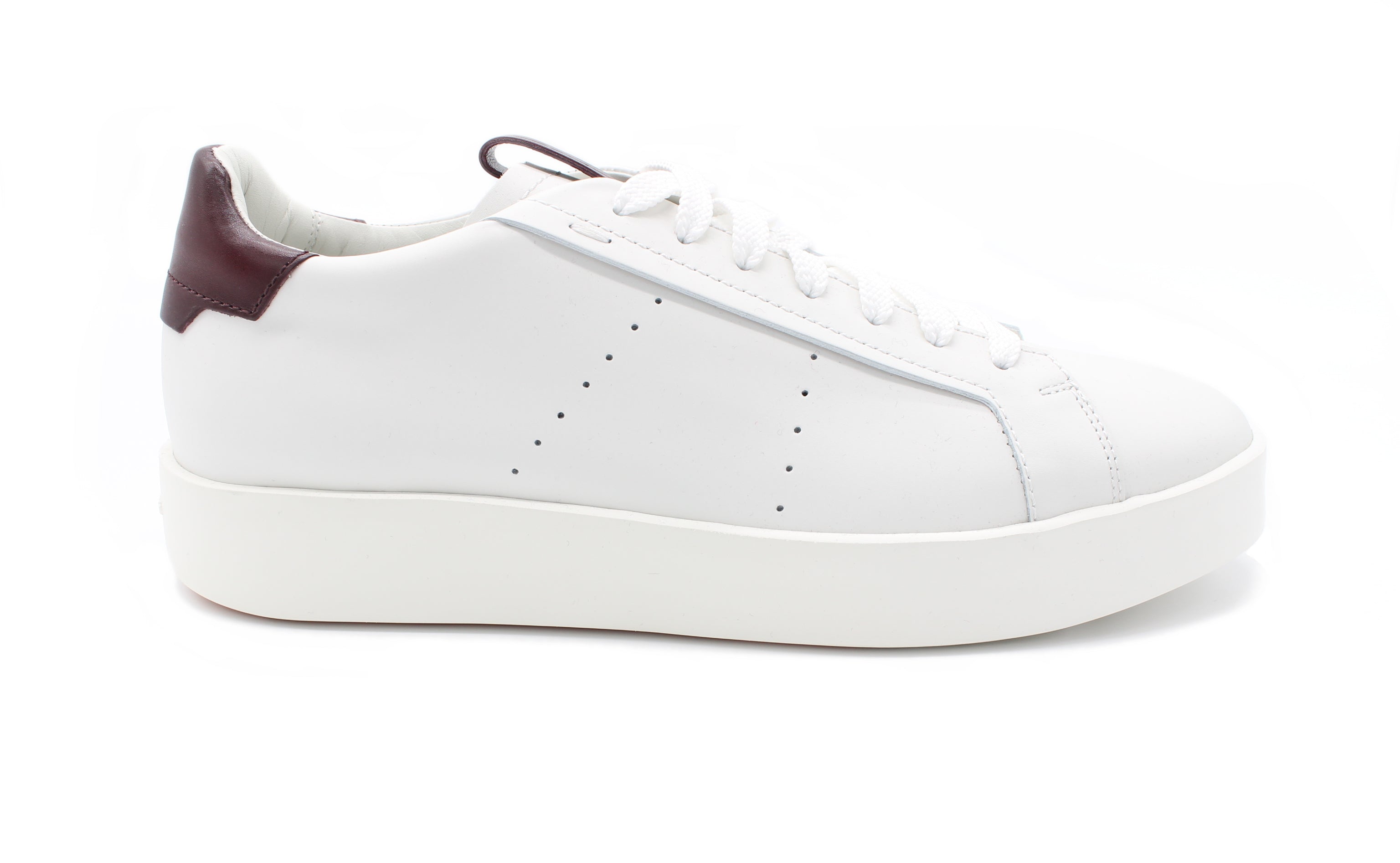 Mbwi21303barxdspi sneaker white burgundy