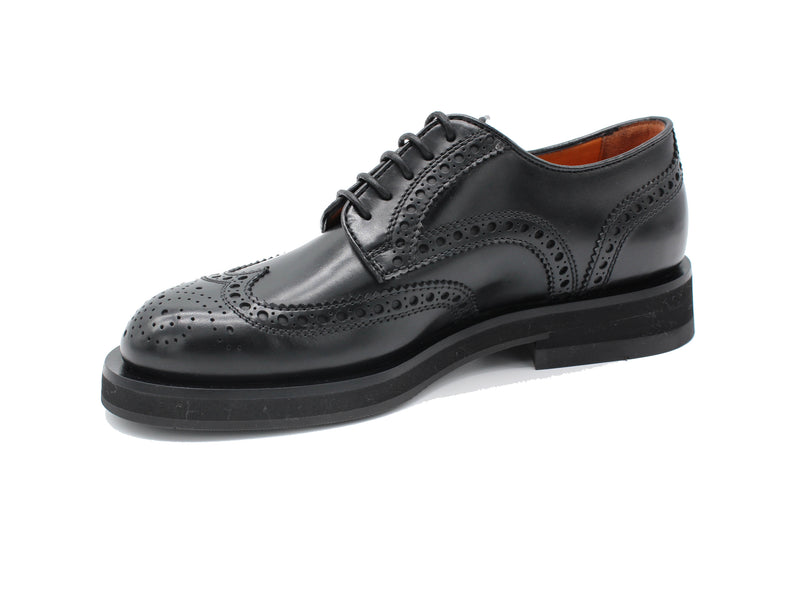 Scarpa Derby ricamata MCCN17872JW2IPWE nero