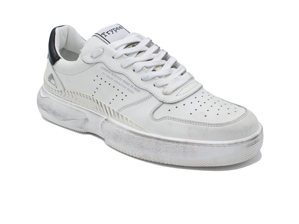 Sneaker S104 Bianco-Nero