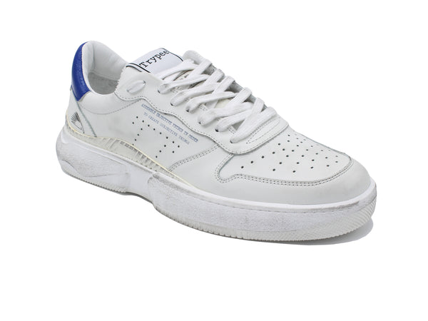 Sneaker S106 white-blue