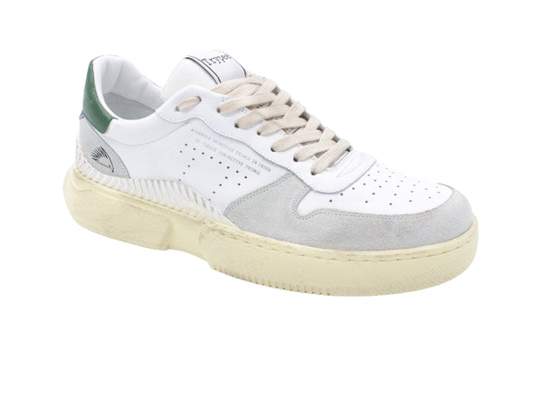 Sneaker S128 Bianco-Verde